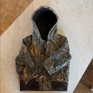 Carhartt Woodland Camouflage Hooded Jacket